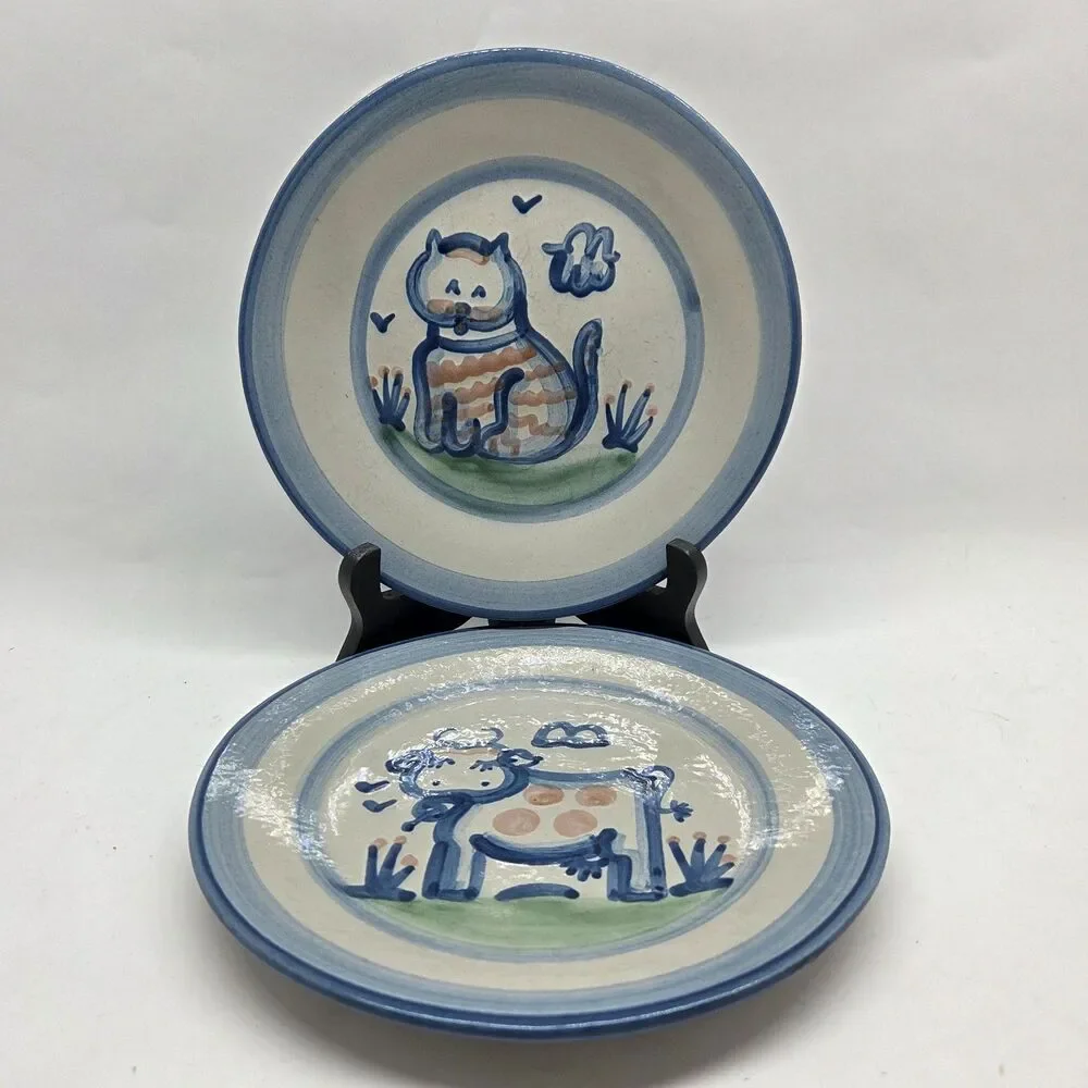 M.A. Hadley Set Of 2 Vintage 7 1/2
